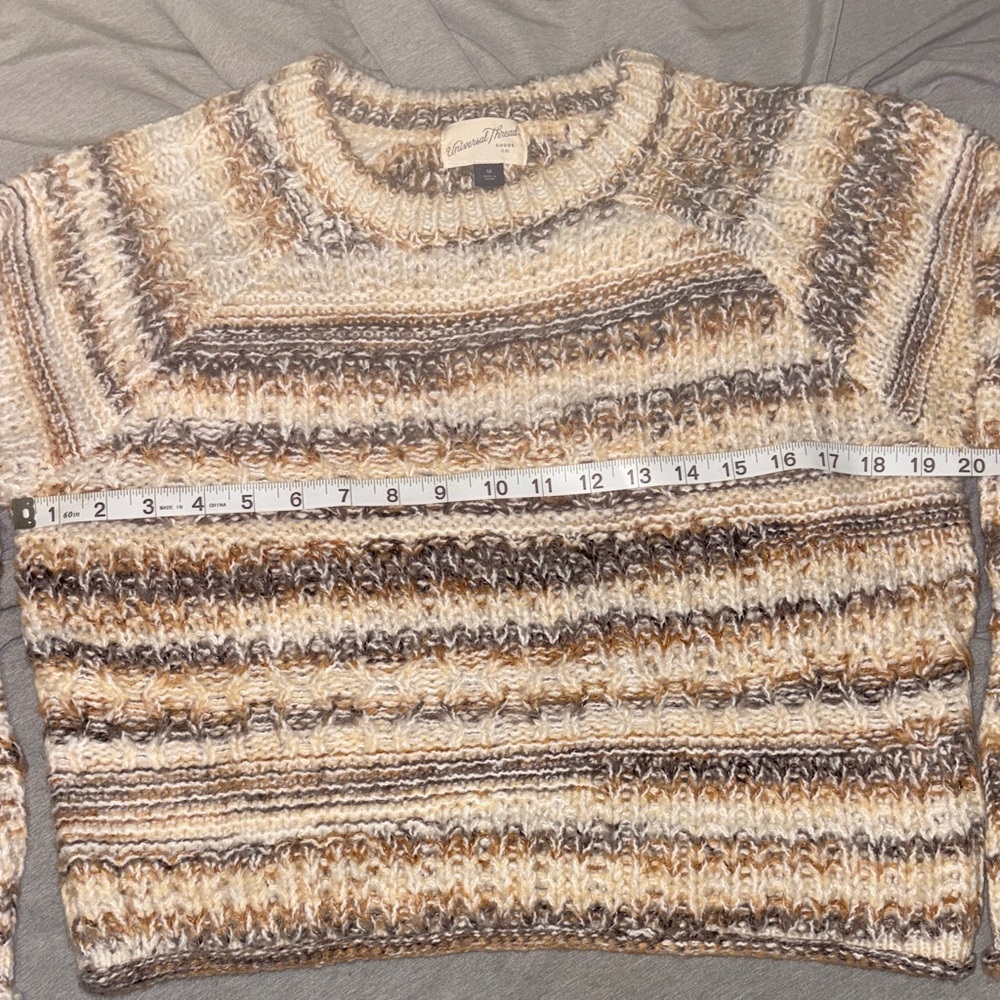 Universal Thread Multicolor Striped Sweater - Picture 5 of 6